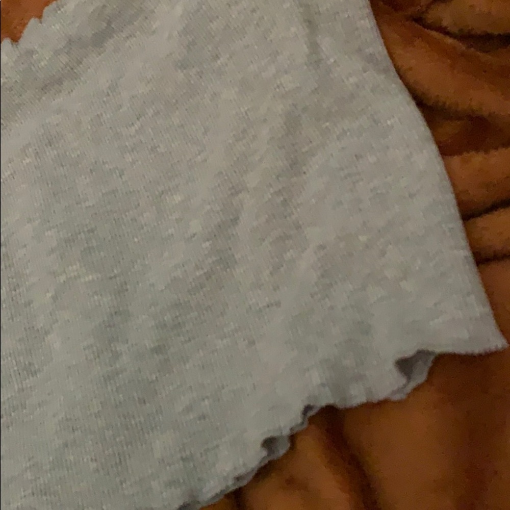 Lettuce Edge Rib Tube Top - Picture 3 of 4